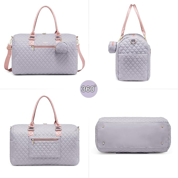 LOVEVOOK Diaper Bag Tote with Pacifier Case and Changing Pad, Large Capacity Mommy Bag for Hospital and Weekender Travel, Functional Baby Bags Newborn Baby Essential