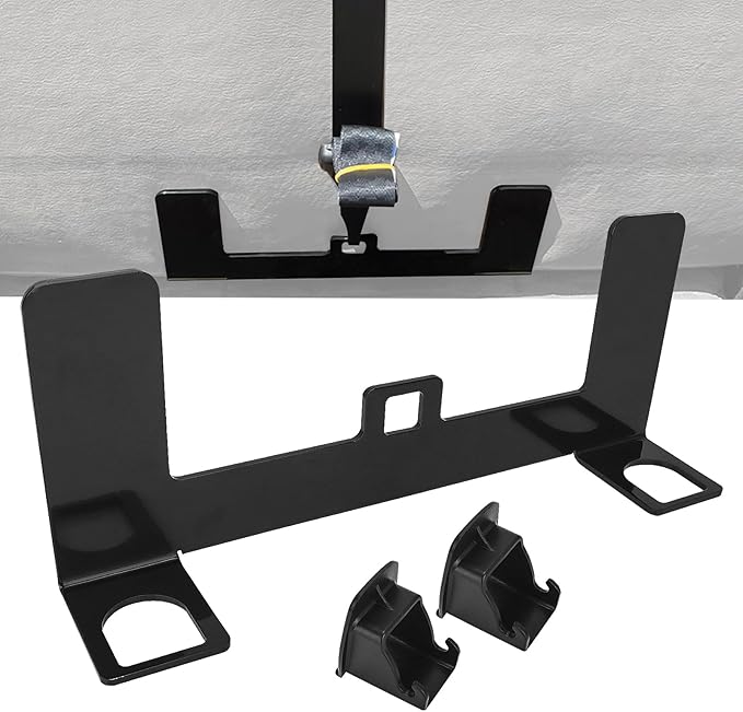 Child Seat Anchor ISOFIX Bracket Universal Car Child Seat Latch Restraint Anchor Mounting Kit Steel Latch Interface Mount for ISOFIX Belt Connector Fit Most Off-Road Vehicles