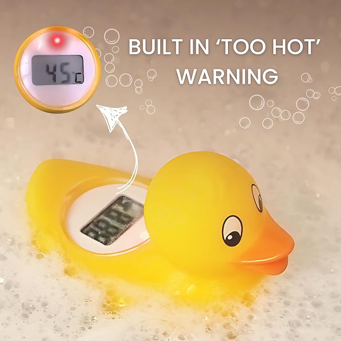 TensCare Cute Digi Duckling Digital Water Thermometer/Bath Toy - a Fun Companion for Your Baby and a Great Way to Test Water Temperature