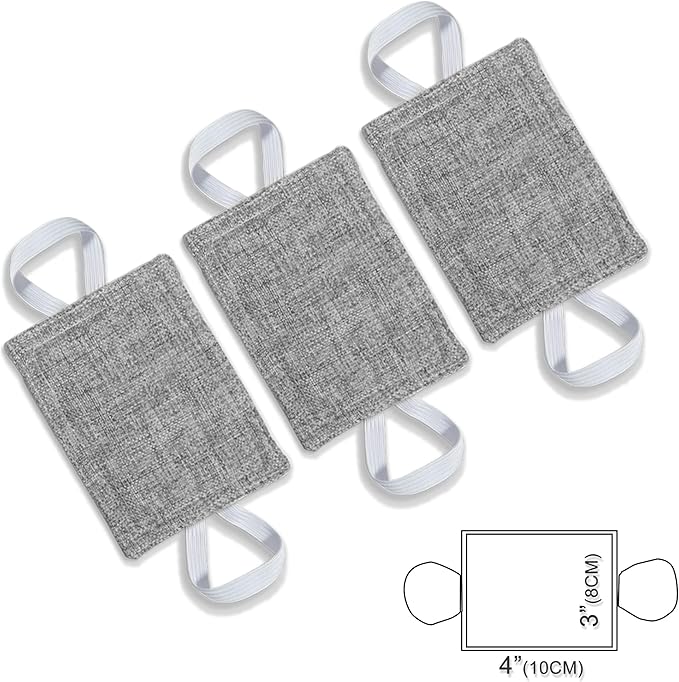 Door Silencer Padded Door Latch Cover, Baby Door Cushion Quiet Closer Door Lock Cover Universal Fit for No More Noise Light Sleeper Baby Nursery - 4 x 3 Inches, Light Grey, Set of 3