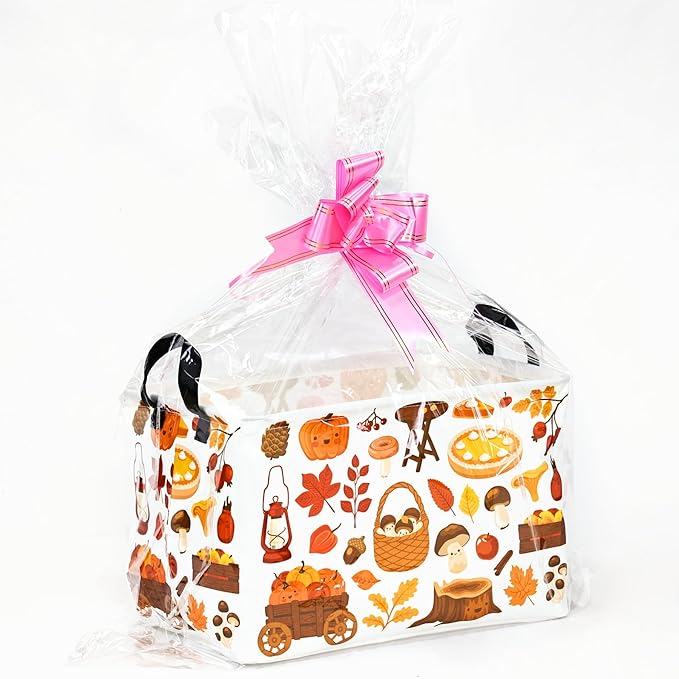 ACMUUNI Rectangle Gift Shelf Nursery Storage Basket Laundry Hamper Storage Box and Bins for Home Clothes with Handles