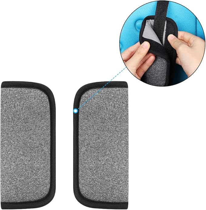 Accmor Car Seat Strap Covers for Baby Kids, Car Seat Strap Covers Shoulder Pads, Soft Seat Belt Covers for All Car Seats, Pushchair, Stroller