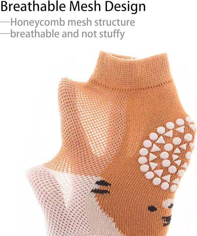 TFTSR Baby Knee Pads for Crawling (3 Pairs) and Baby Socks for Walking (3 Pairs), Walking Protector for Toddler Kid Girls Boy