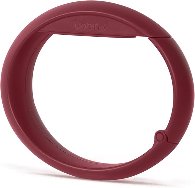 Bobino | Purse Hook | Purse Hook for Table & Clips for Hanging | Bag Hook & Purse Holder | Purse Hanger & Purse Storage | Purse Hook for Desk & Bag Holder for Table | Backpack Holder | Burgundy
