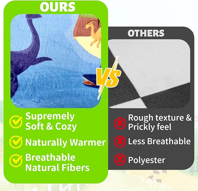 LTKOUGFAM Baby Play Mat for Floor, Baby Crawling Mat Soft Surface Toddler Playmat for Babies, Non-Toxic Foldable Non-Slip ABC Mats for Kids Infants Girls Boys (47.2X31.5 INCH)