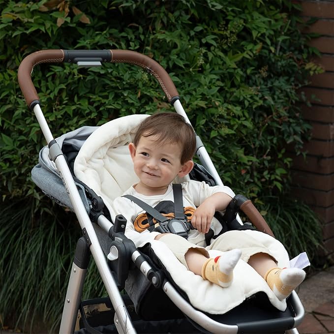 Baby Winter Stroller Blanket, Multifunction Toddler Footmuff, Universal Stroller Cover for Cold Weather, Soft Fleece Bunting Bag