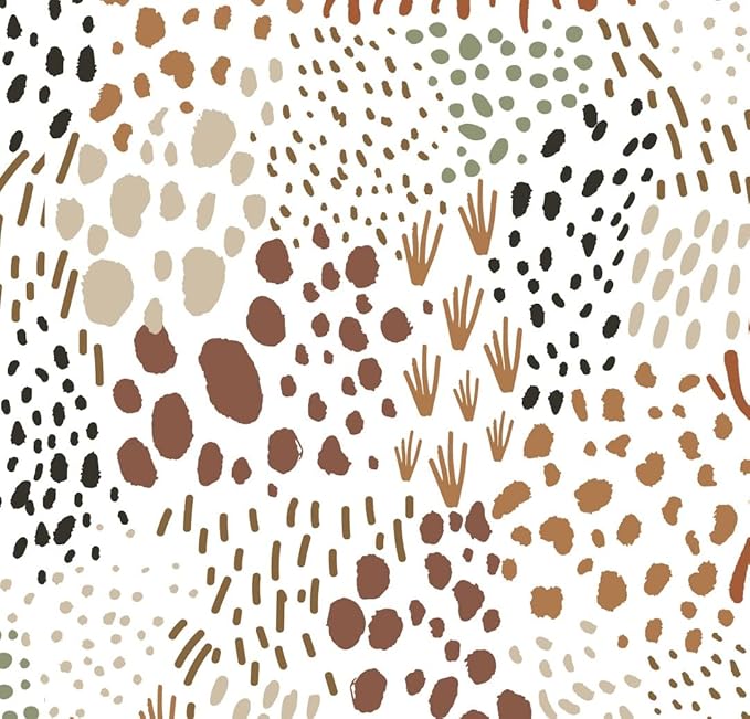 BapronBaby Wild Splash Mat - Waterproof Catch-All for Under High Chairs, Floors, Tables, Playtime or Arts & Crafts - Machine Washable - 45" x 45”