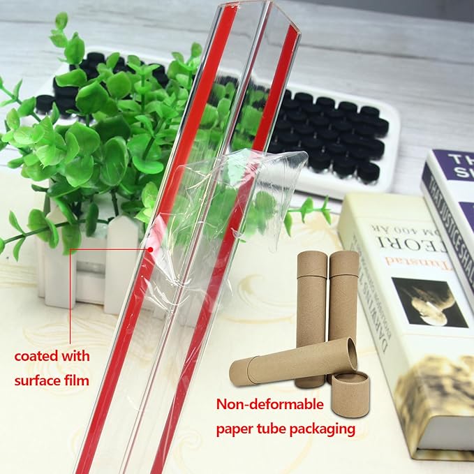 Wall Corner Protector - 2PCS, 59"x1.18" - Self Adhesive Clear Corner Protectors for Walls, Cabinet Doors, Edge Protector Trim; Easy to Install Corner Guards for Walls (150cm x 3cm)
