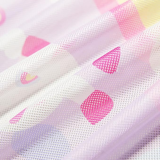 Car Sun Shade for Baby - EOHMAK Car Side Window Sun Shade Cover Upgrade Double Opening Car Interior Curtain Sun Blocker Blind (Pink Rabbit, 1 Pack)