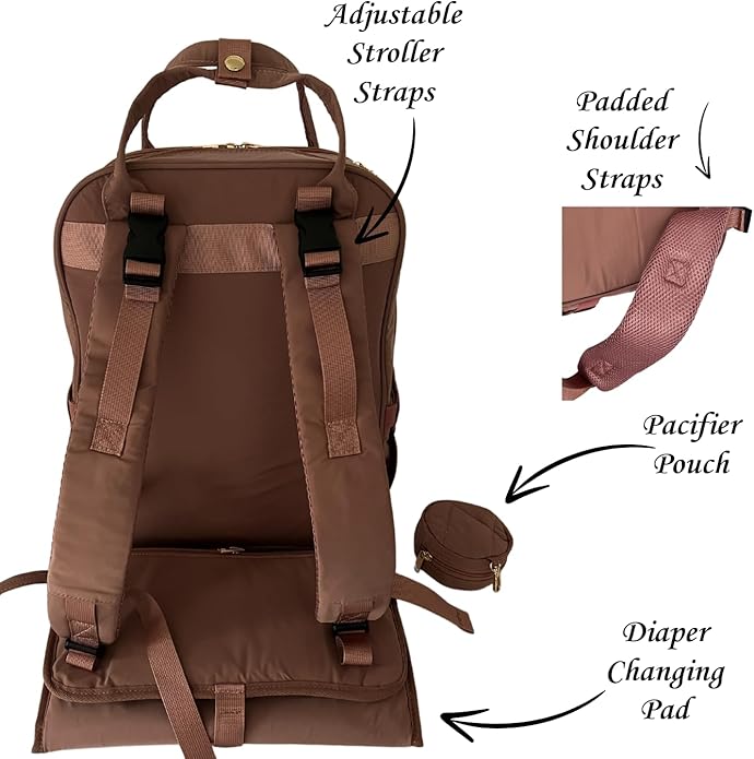 SLyTesha Oversized Mommy Diaper Bag - Travel & Hospital Bag for Baby