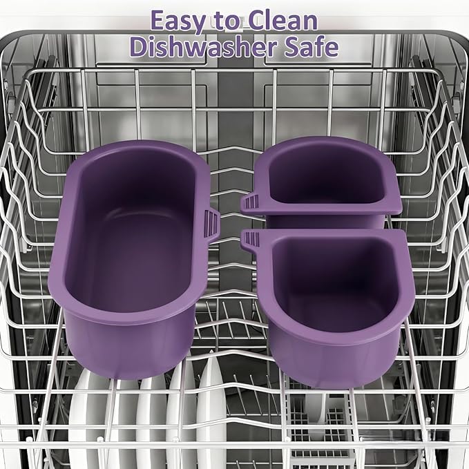 BANGIE 3-in-1 Modular Stroller Snack Tray - Universal Dual-Lock Attachment fits Shopping Carts, Joggers and Bugaboo - Includes 3 Separated Silicone Bowls & Cup Holder - Ideal Gift for Parents