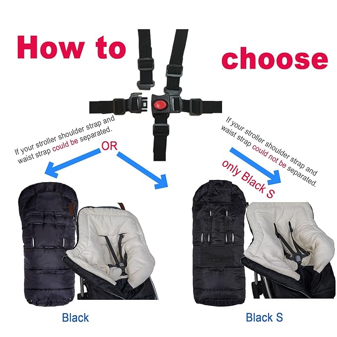 Yobee Toddler Warm Stroller Bunting Bag, Winter Waterproof Windproof Stroller Blanket, Protact Baby from Cold Weather Footmuff for Stroller