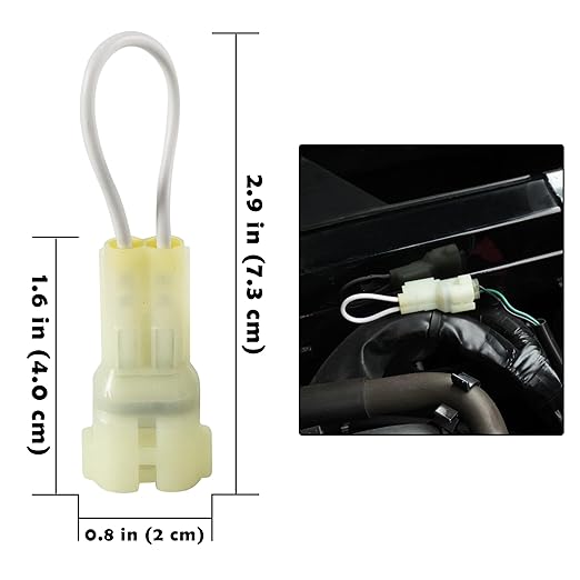 SAUTVS UTV Seat Belt Bypass for Honda Pioneer 700 1000, Harness Override Seat Bypass Override Switch Connector Jumper Plug for Honda Pioneer 700-2 700-4 1000-3 1000-5 2017-2025 Accessories