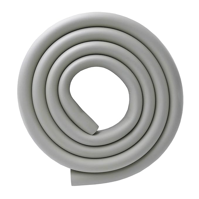 M2cbridge U Shape Extra Thick Furniture Table Edge Protectors Foam (Grey (6.5ft x 2))