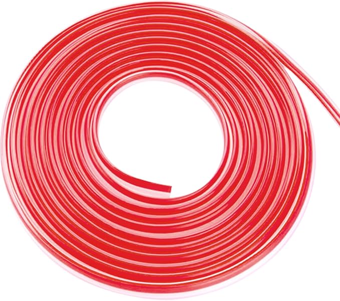 Silicone Edge Trim Self-Adhesive U Channel Silicone Edge Trim Edge Protector for Sheet Metal (Clear, Fit 1/8" - L 20')