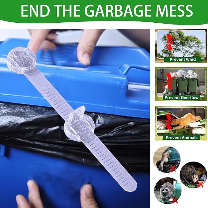 6 Pack Adhesive Straps Locks Baby Proofing for Drawers Fridge Dishwasher Toilet Seat Cupboard Oven Freezer Trash Can, Cabinet Latches Adjustable for Toddlers Cats Dogs, No Drill, Transparent