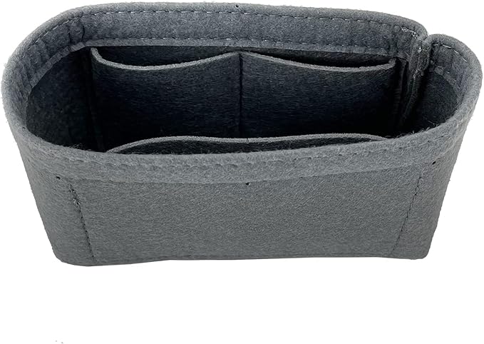 Women Bag Organiser Organizer Insert for Backpack Tote Large Inner Bag In Bag (Light grey)