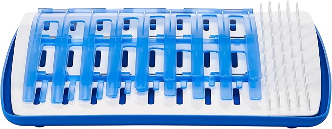 Dr. Brown's Folding Baby Bottle Drying Rack for Easy Storage - Dry Nipples,Pacifiers and Other Baby Essentials,BPA Free,(Pack of 6)