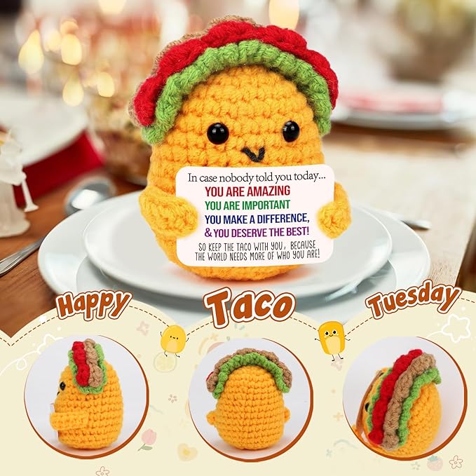 Appreciation Gifts for Boss Coworker Teacher Employee Staff Leader Lady Difference Maker Retirement Going Away Farewell Gift Thank You Birthday Bosses Day Gifts for Coworker Women Men Handmade Taco