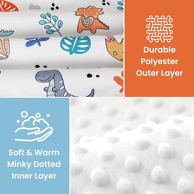 Rquite Car Seat Cover Baby, Carseat Covers Baby Girl, Winter Infant Car Seat Cover, Warm Minky Car Seat Canopy, Baby Carrier Cover with Peekaboo Opening, Multi Use Nursing Cover & Toddler Blanket