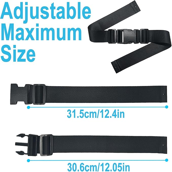 Portable Adjustable Seat Belt for Kids Ride on Power Wheels Toy Car,Baby Stroller Straps Harness Compatible with Wooden High Chair& Toddler Golf Cart (2P)