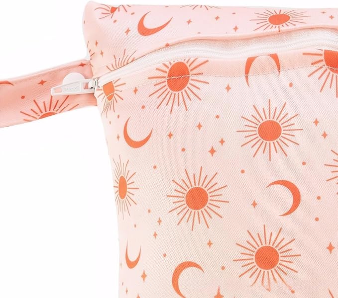 XIIDELIC Wet Dry Bag for Baby, Swimsuit, Diaper Bag & Travel - Waterproof Reusable Leakproof Pouch for Wet Clothes, Swimsuits, Pool, Beach, and Gym