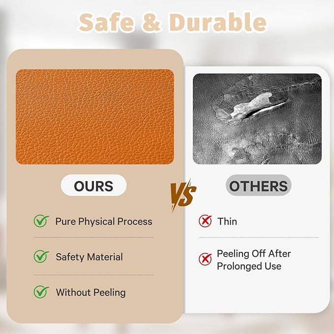 Waterproof Baby Play Mat for Floor 1.3"Thick Memory Foam 47 * 47 Cushion Playpen Playmat Tummy Time Crawling Mat Nursery Rug Pad Mattress Create Soft & Safe Area for Infants,Toddler,Kid,Orange