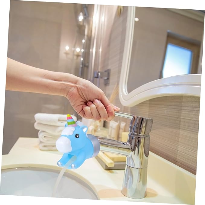 jojofuny 1pc Shape Faucet Tap Extension Tool for Boy Girl Handwashing Fits Standard Faucets Makes Washing Easy and Enjoyable Water-Saving Design