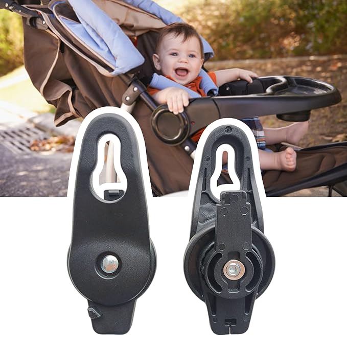 Montesy Baby Strollers Canopy Clamp Rod Buckles Infant Carriage Sunshade Holder Clip for Easy Sunshade Attachments