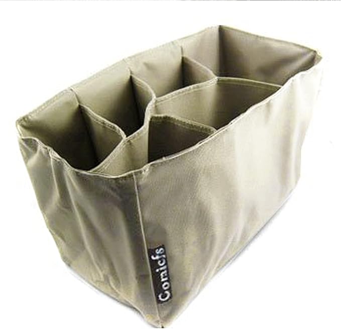 Comicfs Baby Diaper Bag Insert Organizer (Dimensions: 12 X 6.4 X 8 Inch, Khaki)