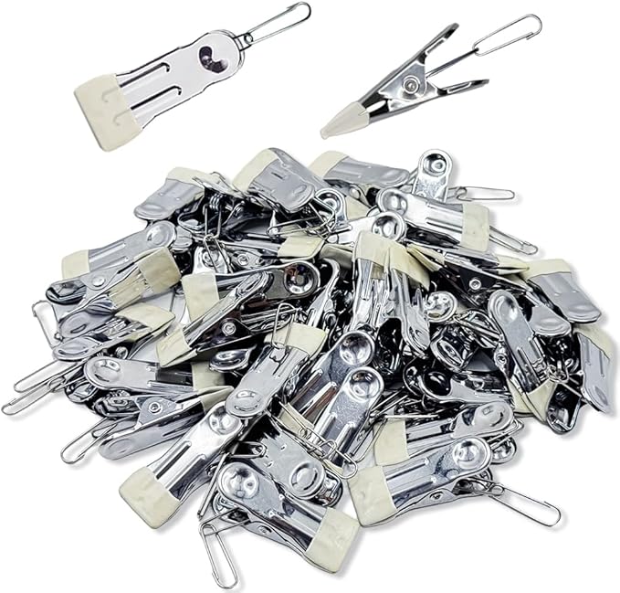 Multipurpose Heavy Duty Stainless Steel Clothespins, Clothes Pins for Laundry Clips, Towel Drying Clip Clips, Heavy Duty Outdoor Clothespins for Socks, Towels, Snacks, Photo(66, Beige)