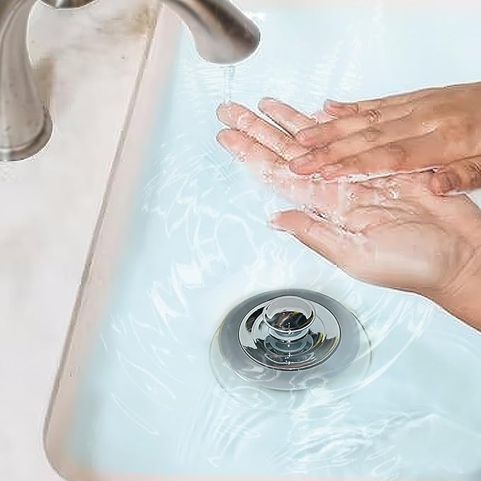 Bathtub Drain Stopper, Tub Stopper, Bathtub Drain Plug,Sink Drain Stopper, Universal Bathroom Bath Tub Drain Stoppers, Shower Cover Replacement Jets Hair Catcher Topper Rubber Strainers(Patented)