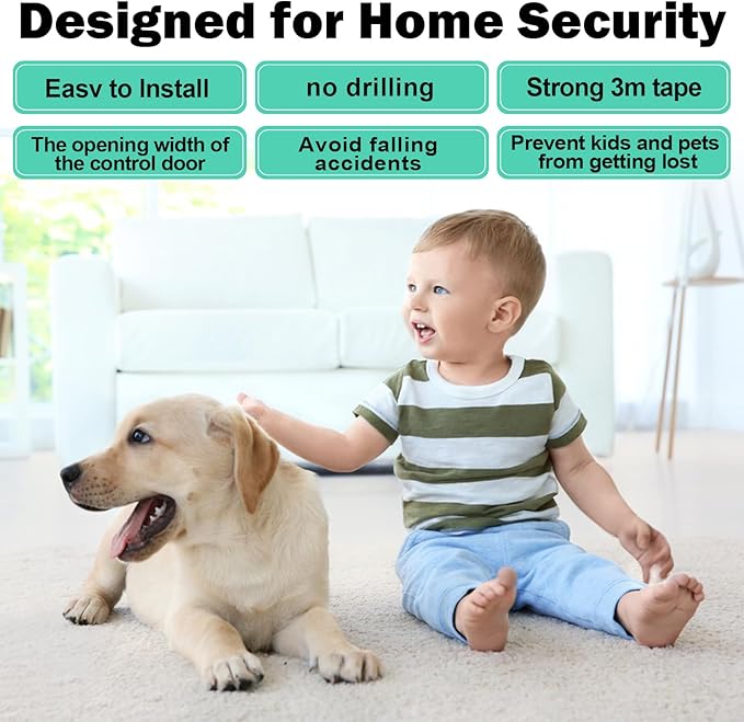 Sliding Door Lock, 6 Pack Child Safety Sliding Glass Door Lock for Sliding Glass Doors, Sliding Windows, Sliding Closet, etc. Easy to Installation Provides More Security for Your Baby and Pets