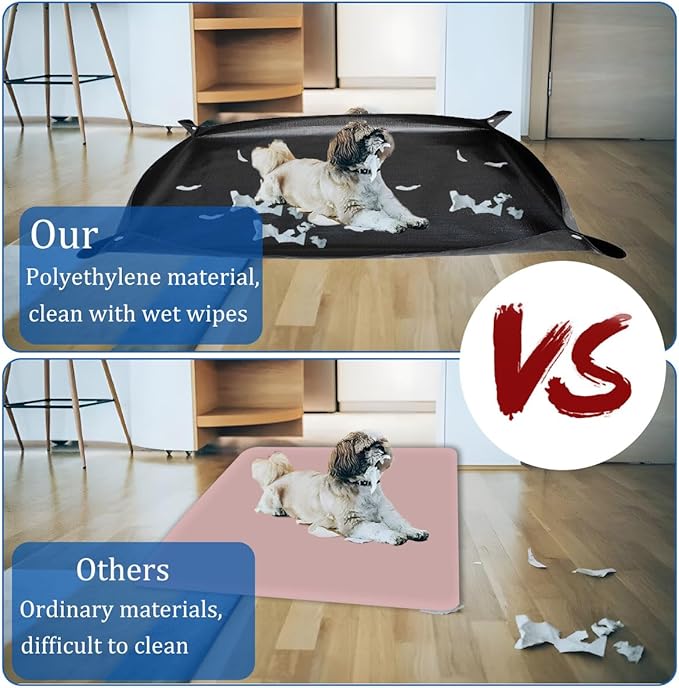 59x59 Inches Splat Mat for Under High Chair Wipeable Splash Mat for Floor Protector Corner Snap Design Versatile