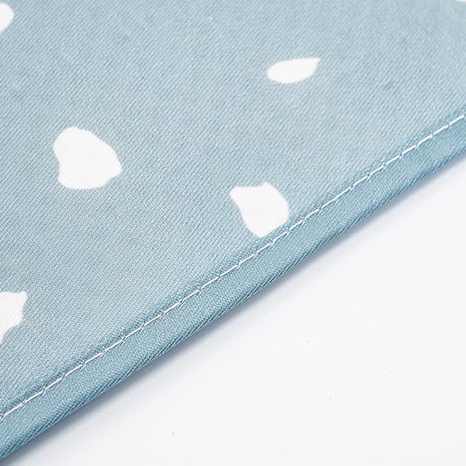 HappyFlute Splat Mat for Under High Chair/Art/Crafts/Playtime,Waterproof and Washable Splat Mat for Baby Feeding Supplies,43'x43' Square(Spot)