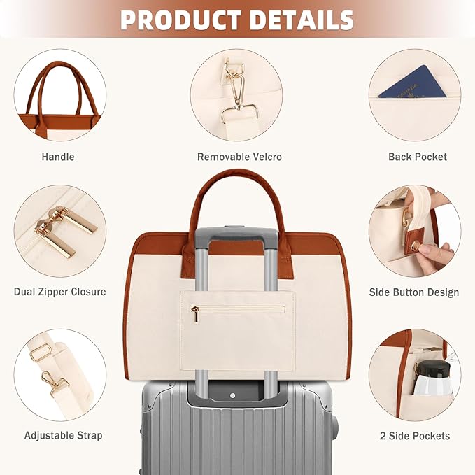 BOLOSTA Diaper Bag Tote for Women, Diaper Bag Tote with Changing Pad, Large Capacity Mommy Bag for Hospital and Weekender