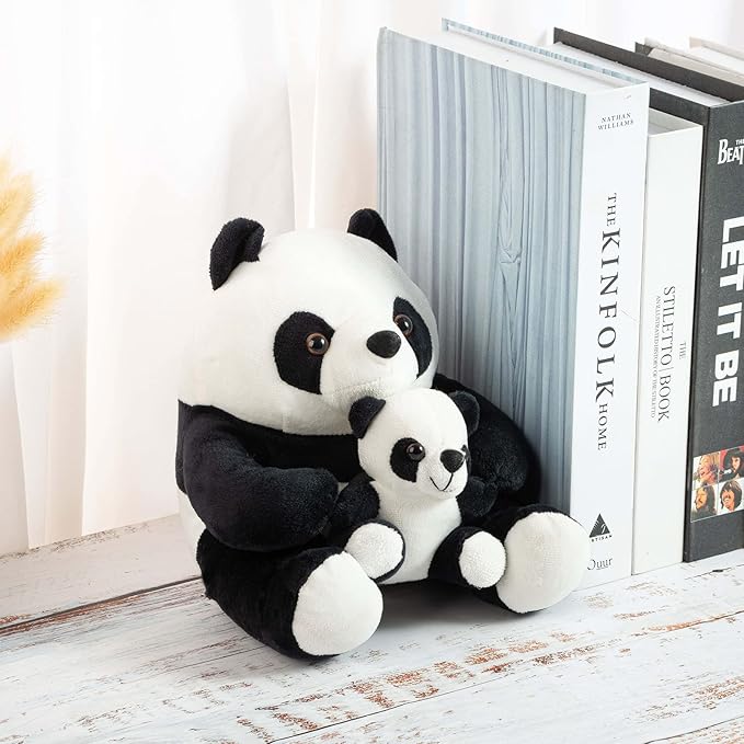 Marwood Cute Door Stopper Decorative Door Stops for Home and Office, Panda Weighted Interior Doorstop Fabric Stuffed Animal Door Stopper Floor Decorative