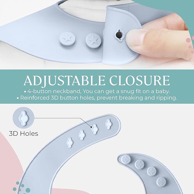 SiliAnimal Elephant-Themed Silicone Baby Feeding Set - Includes Suction Mat, Bibs, Spoons, and Bowls - Perfect for Baby-Led Weaning