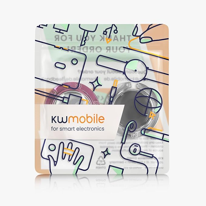 kwmobile Purse Hanger for Table (Set of 2) - Purse Hook for Table - Folding Handbag Hanger - Portable Bag Holder