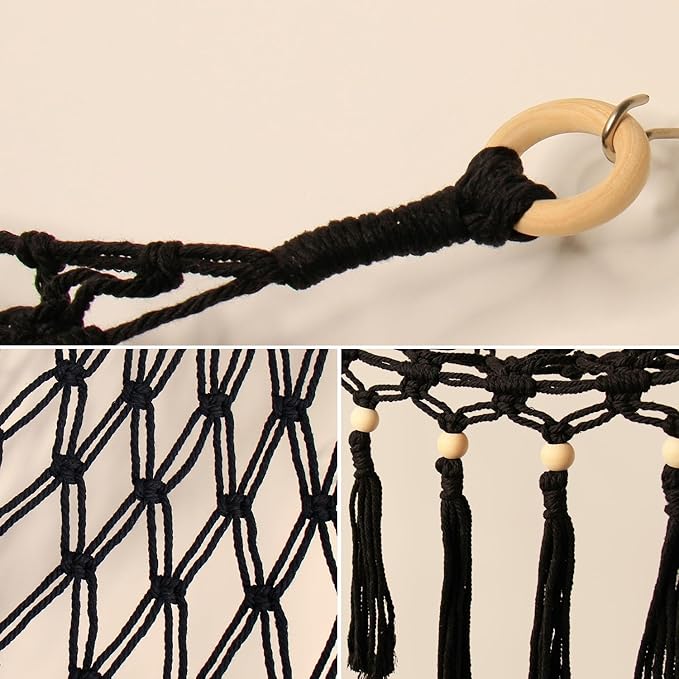 Stuffed Animal Hammock Corner Storage - Toy Hammock Net Organizer with LED Light - Tedddy Hammocks Plushie Net Holder - Black Wall Decor for Boy Living Room Bedroom