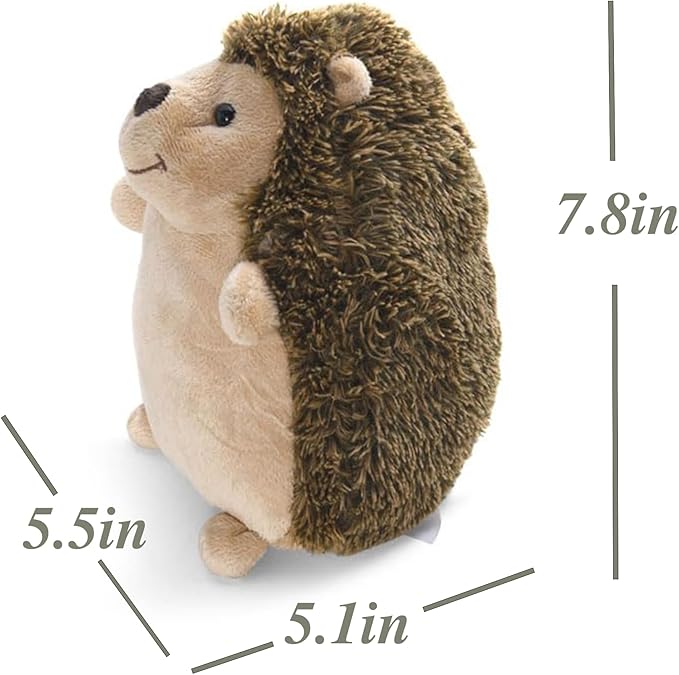 Decorative Door Stopper for Bottom of Door and Inside Door Decorative. Cute,Soft and Weighted Door Stop to Keep Door Open(Hedgehog)