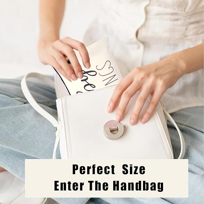 Mommy & Baby Bag - Canvas Zipper Pouch Set, New Mom Essentials, Postpartum Travel Toiletry Bag for Baby, 2 PCS