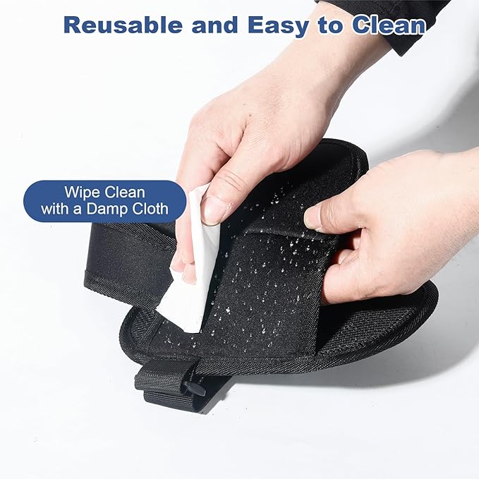 Adjustable Wheelchair Foot Straps for Leg Supports: Durable, Easy to Install, Secure Restraints for Seniors, Disabled, and Post-Surgery Patients,Perfect Foot & Leg Rests