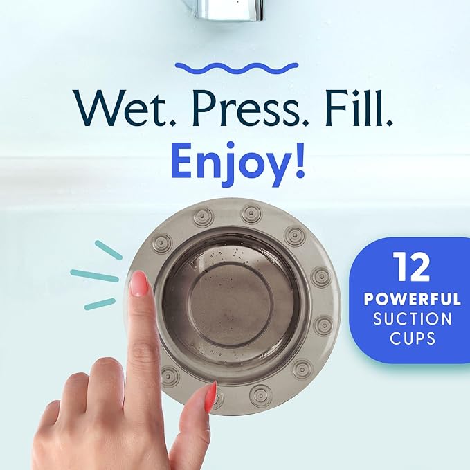 SlipX Solutions Bottomless Bath, Essential Overflow Drain Cover for Bathtub, Best Bath Accessories for Women, Adds Inches of Water to Your Tub for Deeper Soak, 4" Diameter, Bronze