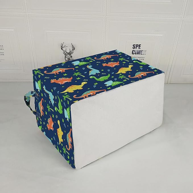 ACMUUNI Rectangle Gift Shelf Nursery Storage Basket Laundry Hamper Storage Box and Bins for Home Clothes with Handles