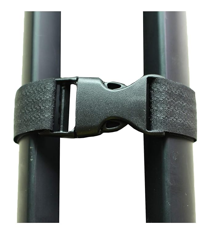 Coosin Baby Safety Locks,Handles Child Safety Locks Simple Installation Home Safety Strap Locks Fit Closed Handle Cabinets,Oven, Double Open The Door Refrigerator, Kitchen Door ect... (4 Pack, Black)