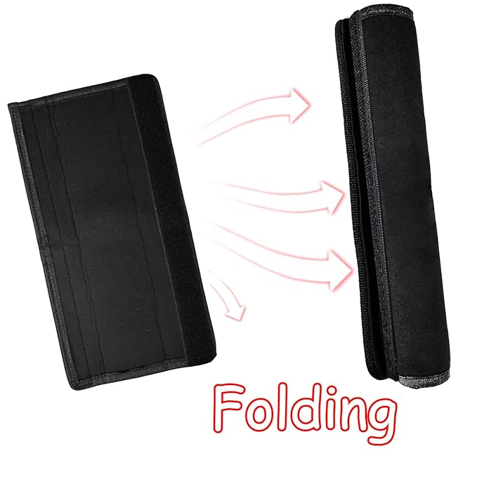 2 Pack 10.82×5.51in Armrest Handle Cover,Universal Handle Sleeve Cover Replacement Pushchair Handle Cover Accessory Elastic Dust Proof Protector Sleeve for Pushchair Pram(Black)