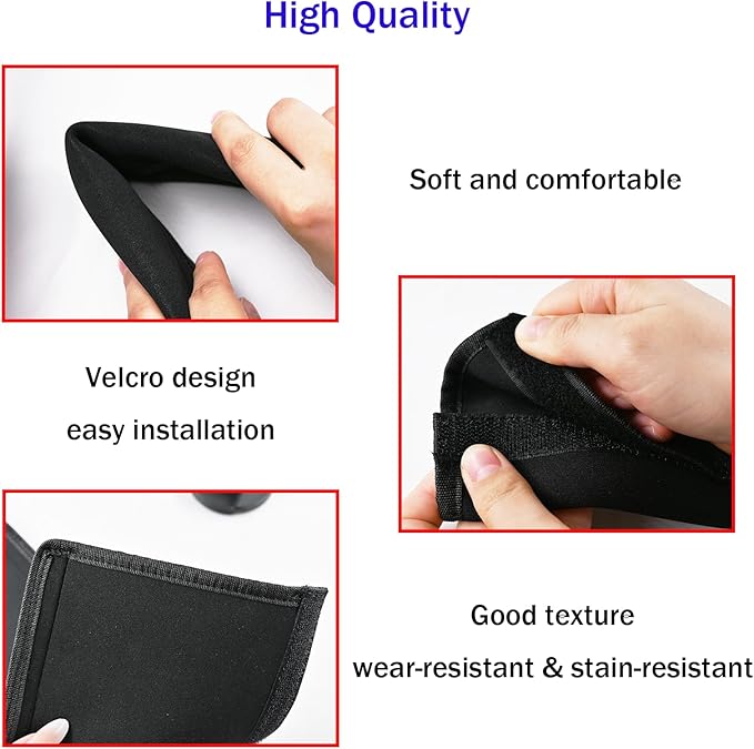 18.7 * 1.37 * 1.37inches Stroller Armrest Handle Cover,Pushchair Handlebar Sleeve,Universal Protective Case Grip Bar Covers Replacement
