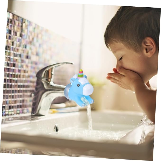 jojofuny 1pc Shape Faucet Tap Extension Tool for Boy Girl Handwashing Fits Standard Faucets Makes Washing Easy and Enjoyable Water-Saving Design