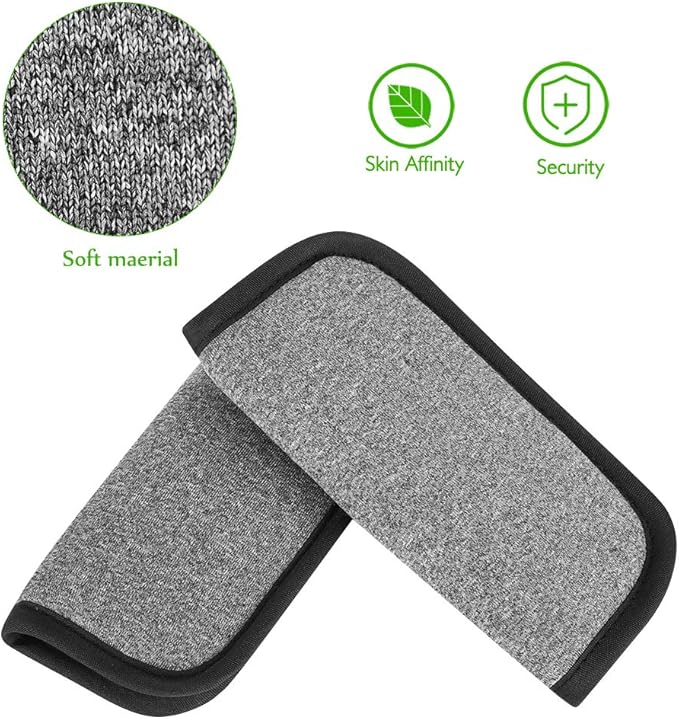 Accmor Car Seat Strap Covers for Baby Kids, Car Seat Strap Covers Shoulder Pads, Soft Seat Belt Covers for All Car Seats, Pushchair, Stroller